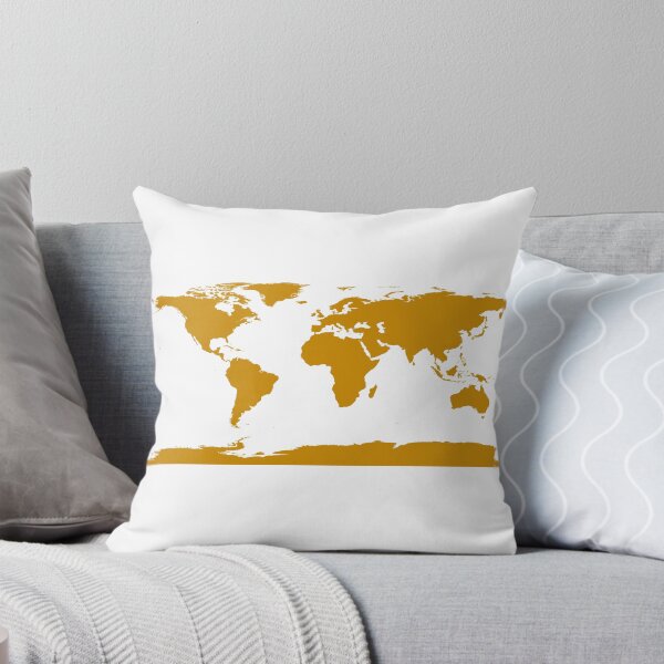 Item preview, World Map - brown designed and sold by achmadrofii.