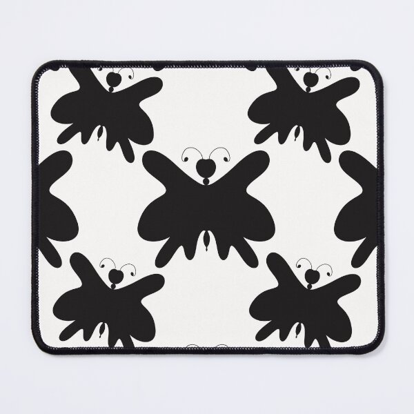 Item preview, Butterfly Black and White Silhouette Pattern designed and sold by Artistestella.