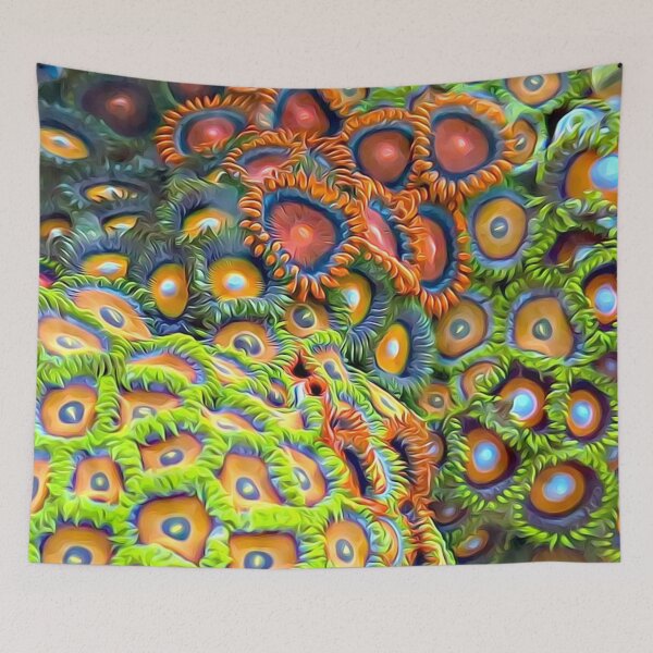Item preview, Rainbow Zoanthid Coral Polyps | ZOA designed and sold by OceanVentures.