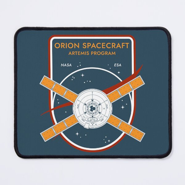 Item preview, Orion Spacecraft. Artemis Program. NASA ESA. Commemorative Badge designed and sold by BGALAXY.