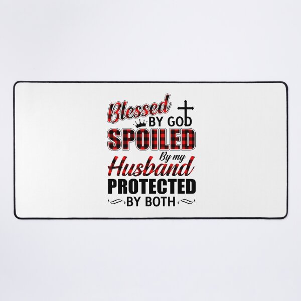 Item preview, Blessed by God Spoiled by by Husband designed and sold by AuroraApparel.