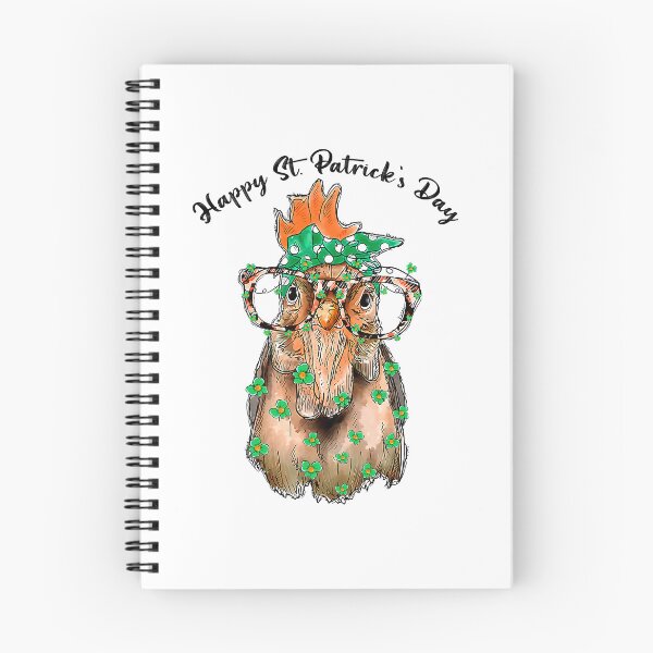 Item preview, Happy St Patricks Day Shamrock Leaf Chicken Leprechaun designed and sold by davetmccall.