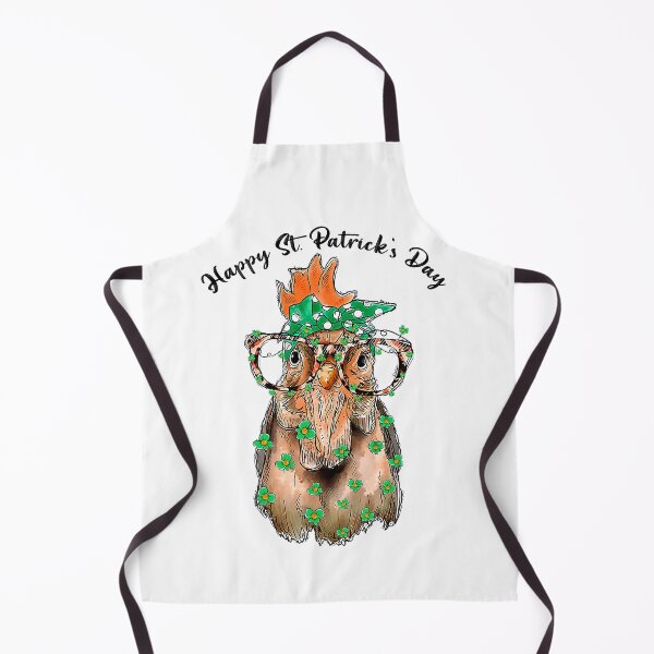 Item preview, Happy St Patricks Day Shamrock Leaf Chicken Leprechaun designed and sold by davetmccall.
