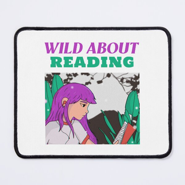 Item preview, Wild About Reading designed and sold by SwordsAndCharms.