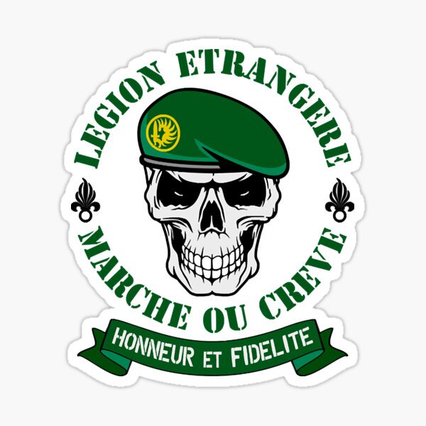 Legionnaire Stickers, Unique Designs