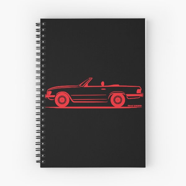 Artikelvorschau, Mercedes SL Typ W107 450SL 560SL Rot entworfen und verkauft von BrianEvans8560.