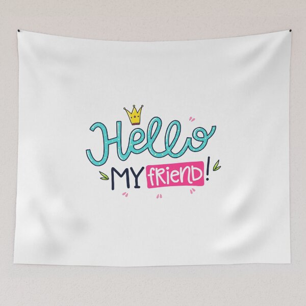 Item preview, Hello my friend designed and sold by K-ARO.