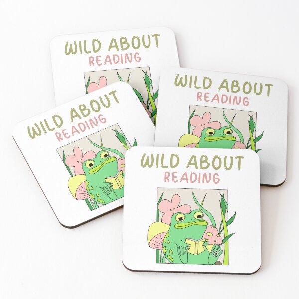 Item preview, Wild About Reading designed and sold by SwordsAndCharms.