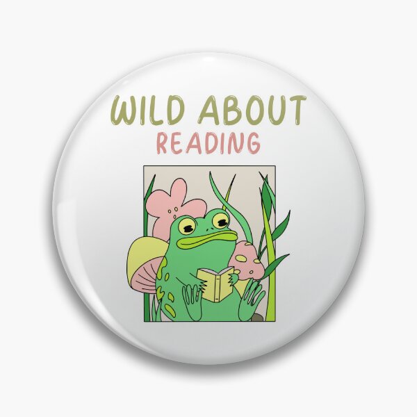Item preview, Wild About Reading designed and sold by SwordsAndCharms.
