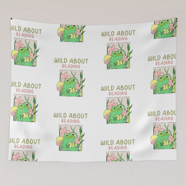 Item preview, Wild About Reading designed and sold by SwordsAndCharms.