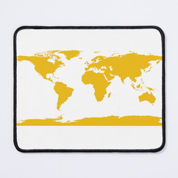 Item preview, world map - Yallow designed and sold by achmadrofii.