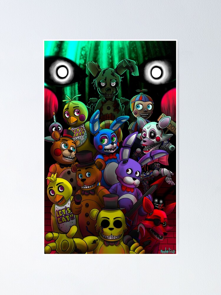 Fnaf Posters for Sale - Pixels Merch