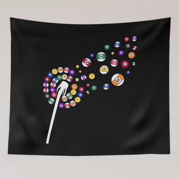 Item preview, Billiard Dandelion Pool Player Snooker Billiard designed and sold by bestshirtdesign.