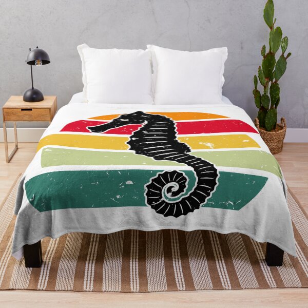 Item preview, Retro Hippocampe sunset  designed and sold by PlusAdore.