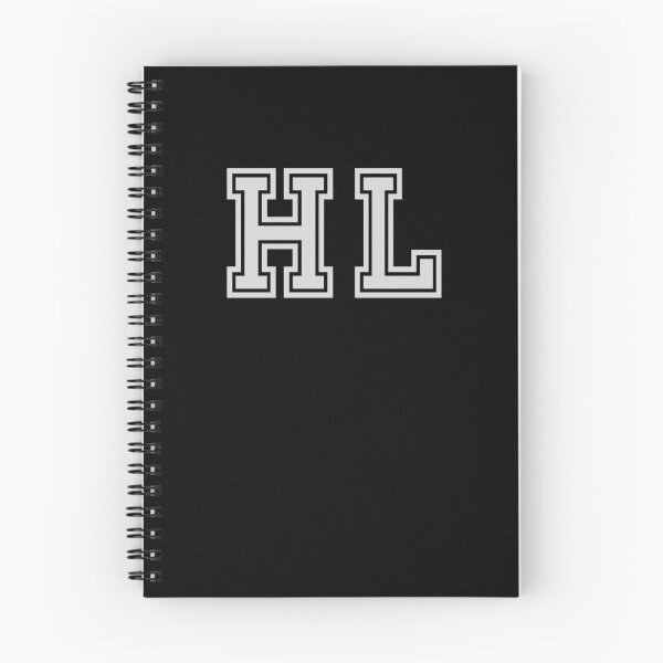 Item preview, H.L. Varsity Initials | Varsity Letters | Black And White | Personalised Gifts designed and sold by Avo And Sriracha.