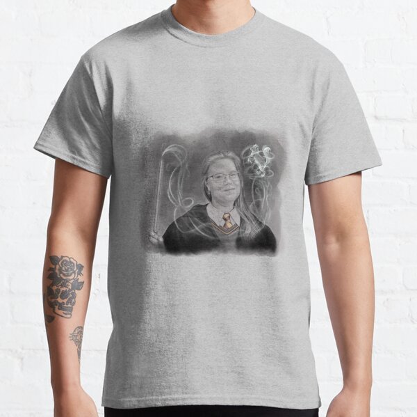 Magical portrait of you, in your outfit and your animal of choice Classic T-Shirt