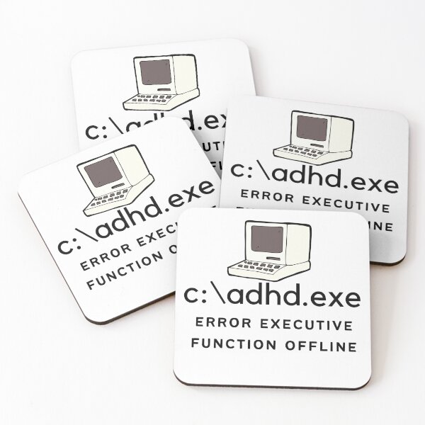 Item preview, ADHD - C:\ADHD.exe - Error Executive Function Offline - Option 2 designed and sold by TheBerriesADHD.