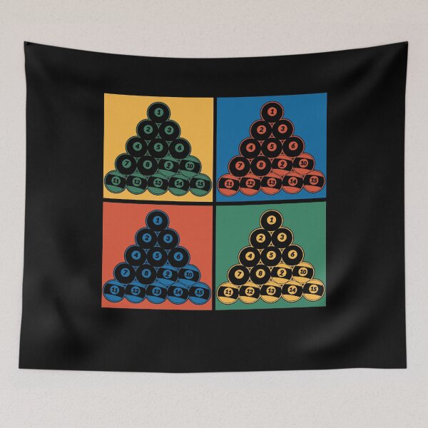 Item preview, Pop Art Pool Player Snooker Billiard designed and sold by bestshirtdesign.