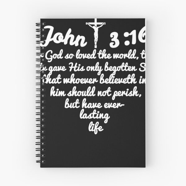 Item preview, John 316 Bible Full Verse Heart Classic designed and sold by RobertCombs12.
