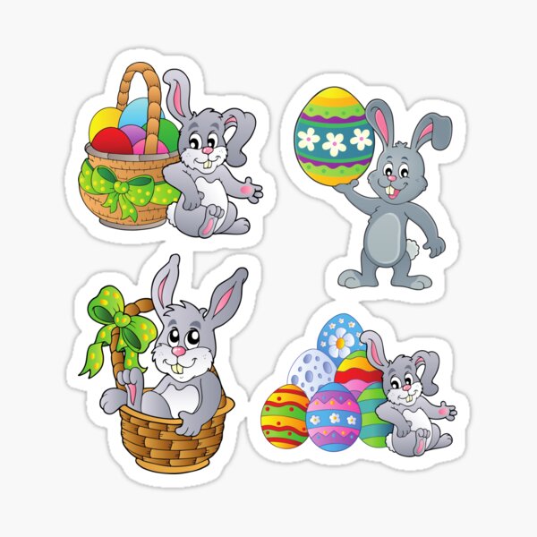 EGGcellent bunnies Easter leggings for women