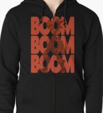 Sudadera con capucha y cremallera Boom Boom Boom - Bakugou Katsuki