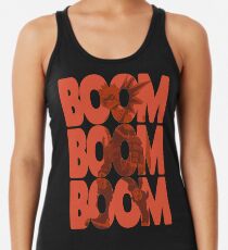 Boom Boom Boom - Bakugou Katsuki Racerback Tank Top