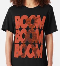 Boom Boom Boom - Bakugou Katsuki Slim Fit T-Shirt