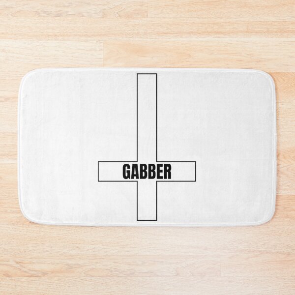 Item preview, Hardcore Music Gabber Inverted Cross designed and sold by RichTeeDesigns.