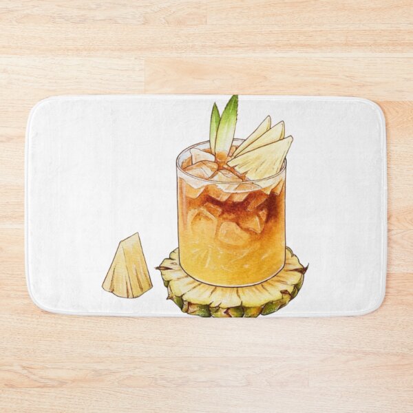 Item preview, Best pineapple animated drinks -Summer goals designed and sold by Fanatic Nerd.