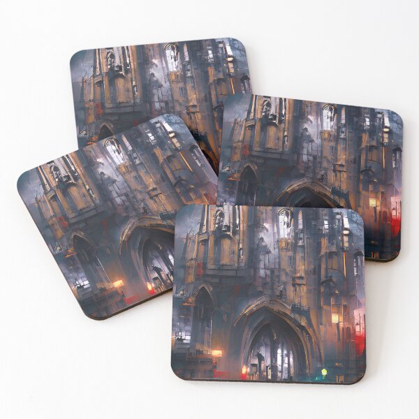 Item preview, A Dark Gothic Cathedral designed and sold by AM FineArtPrints.