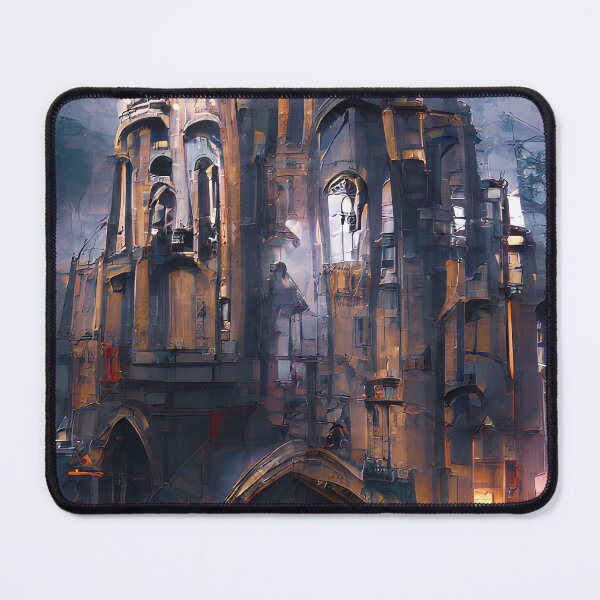 Item preview, A Dark Gothic Cathedral designed and sold by AM FineArtPrints.