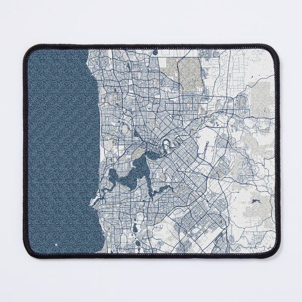 Item preview, Perth City Map of Australia - Coastal designed and sold by deMAP.