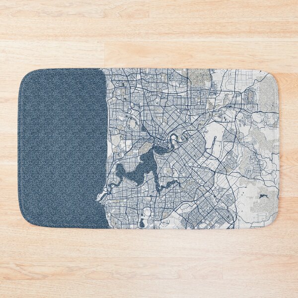 Item preview, Perth City Map of Australia - Coastal designed and sold by deMAP.