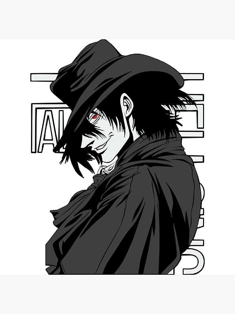 Alucard is the strongest anime character, hellsing Photographic Print for  Sale by SAMBA4STORE