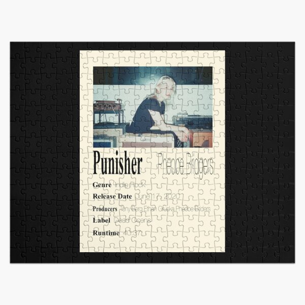 Phoebe Bridgers Punisher Cross Stitch Pattern (Download Now) 