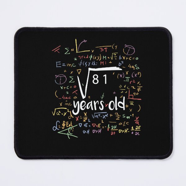 Item preview, 9 years old math birthday designed and sold by LEVEL UP.