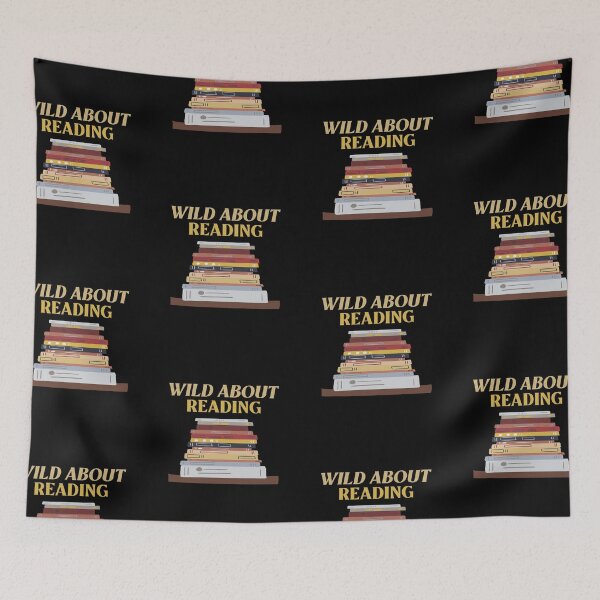 Item preview, Wild About Reading designed and sold by SwordsAndCharms.