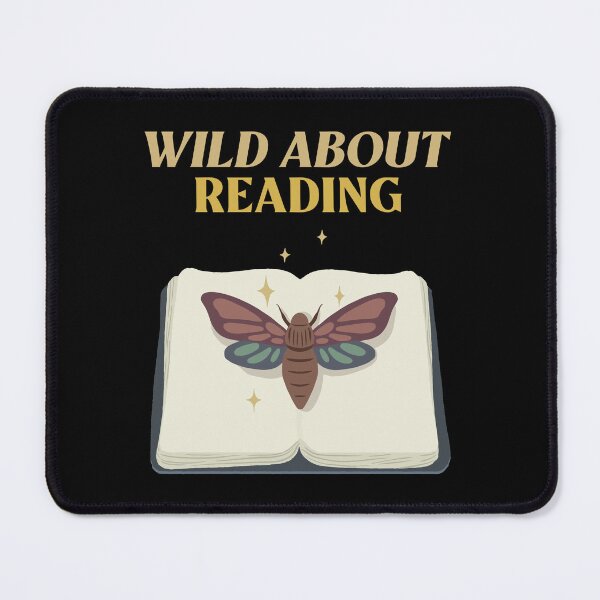 Item preview, Wild About Reading designed and sold by SwordsAndCharms.
