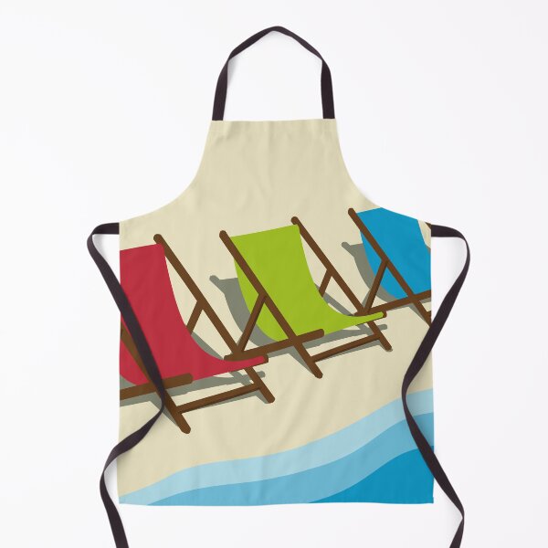Item preview, Deck Chairs on the Beach designed and sold by BirdAtWork.