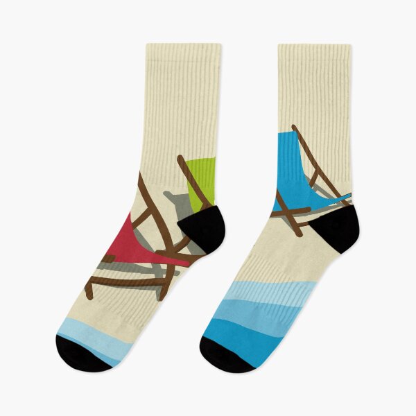 Item preview, Deck Chairs on the Beach designed and sold by BirdAtWork.
