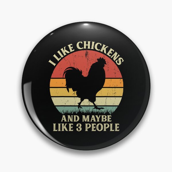 Item preview, I Like Chickens And Maybe Like 3 People Funny Chicken Farm Gifts designed and sold by davetmccall.