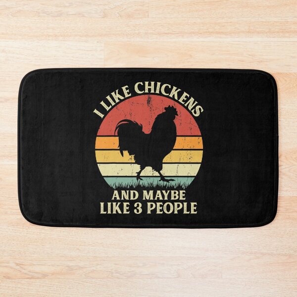 Item preview, I Like Chickens And Maybe Like 3 People Funny Chicken Farm Gifts designed and sold by davetmccall.