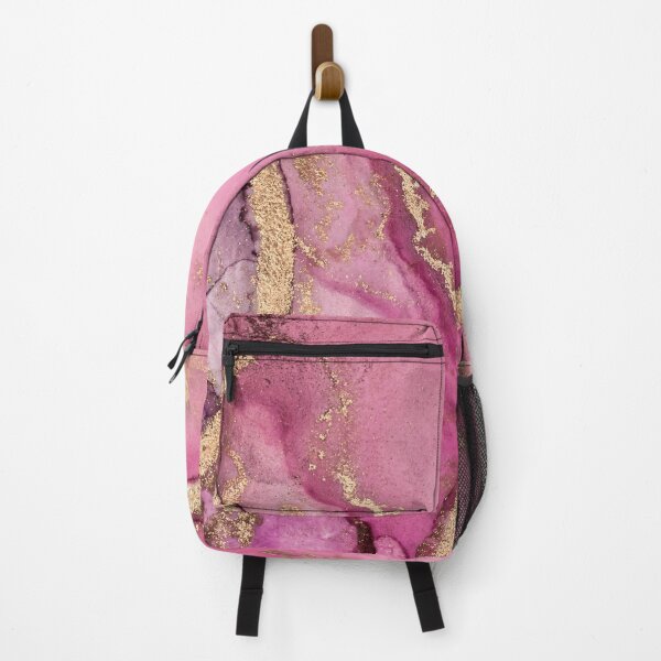 Item preview, Pink Gold Ink Marble Texture Colorful Painting designed and sold by artsandsoul.