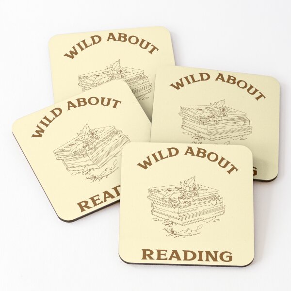 Item preview, Wild About Reading designed and sold by SwordsAndCharms.