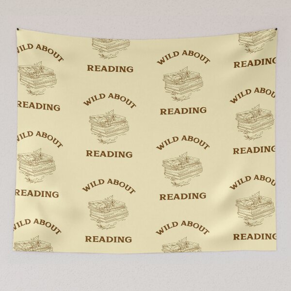 Item preview, Wild About Reading designed and sold by SwordsAndCharms.