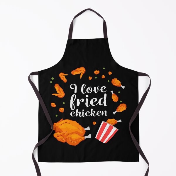 Item preview, I Love Fried Chicken Funny Chicken Gift designed and sold by davetmccall.