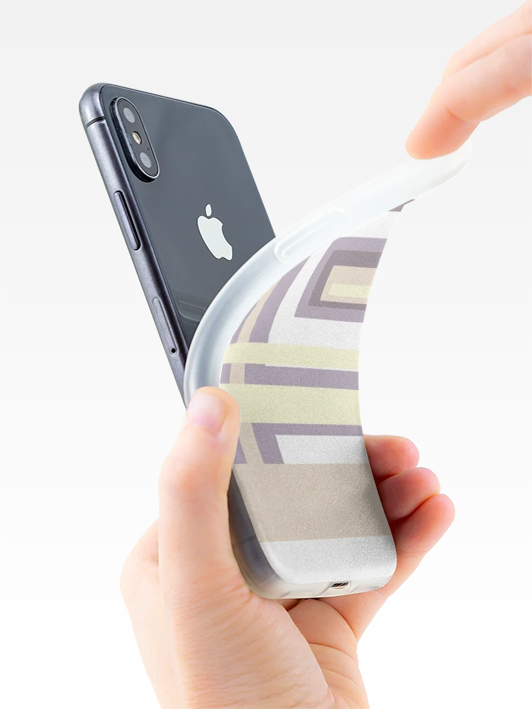 Thumbnail 4 of 5, iPhone Case, Zen Rectangles  designed and sold by Roxie402.