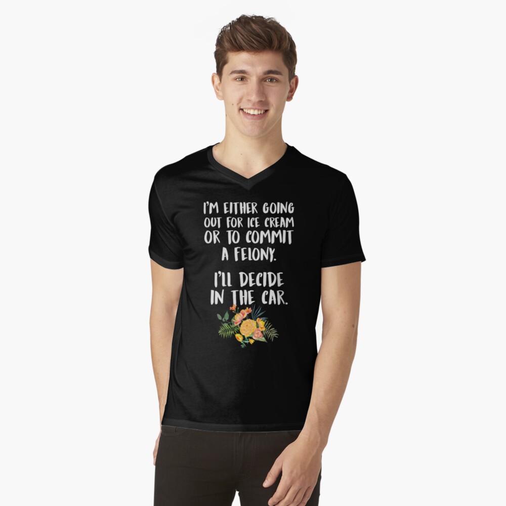 Item preview, V-Neck T-Shirt designed and sold by kjanedesigns.
