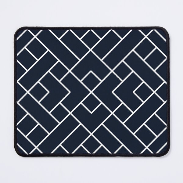 Item preview, Boho Geometric Pattern in Navy Blue designed and sold by meggydesigns.
