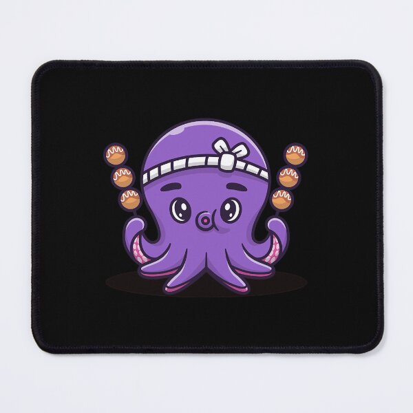 Item preview, Cute Octopus With Takoyaki Cartoon Vector Icon Illustration designed and sold by JaredLopez1088.